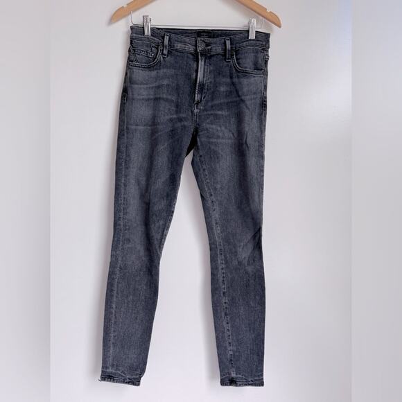 Citizens of Humanity Rocket Ankle Skinny Jeans Size 28‎ or 6 Organic Cotton high - Picture 3 of 14